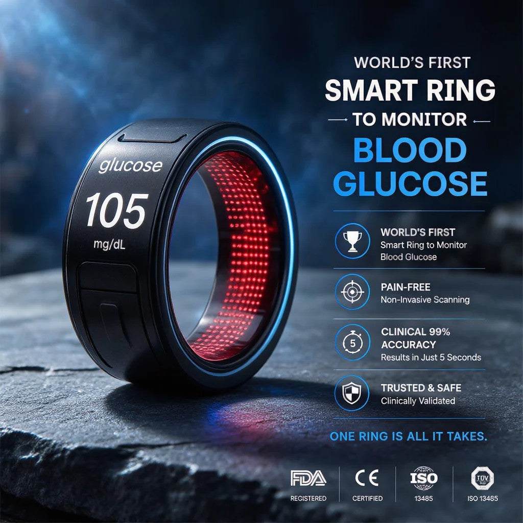 👑Latest Technologies in 2026 -80% OFF- Launch Offer🔥G1 Non-Invasive Smart Ring