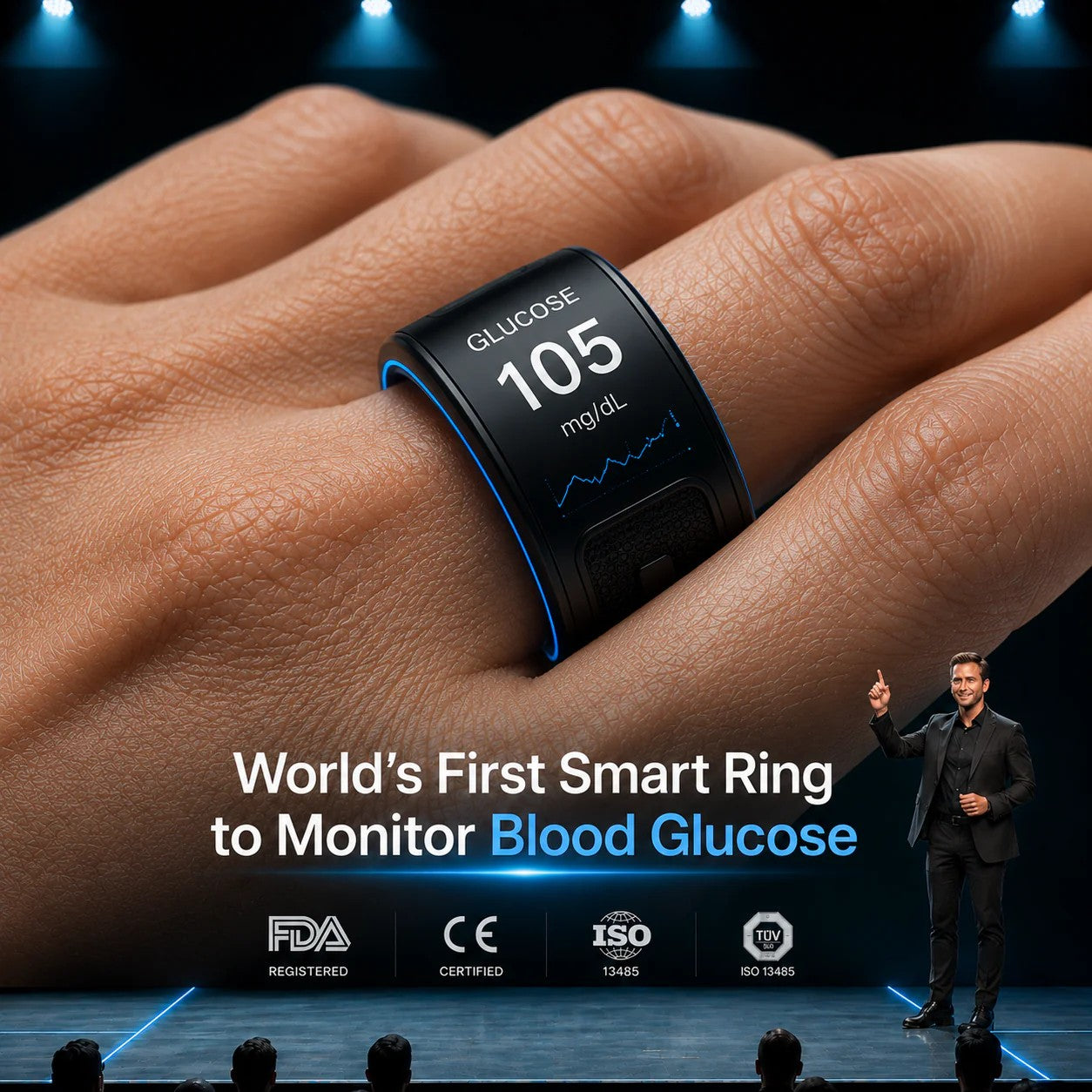 👑Latest Technologies in 2026 -80% OFF- Launch Offer🔥G1 Non-Invasive Smart Ring