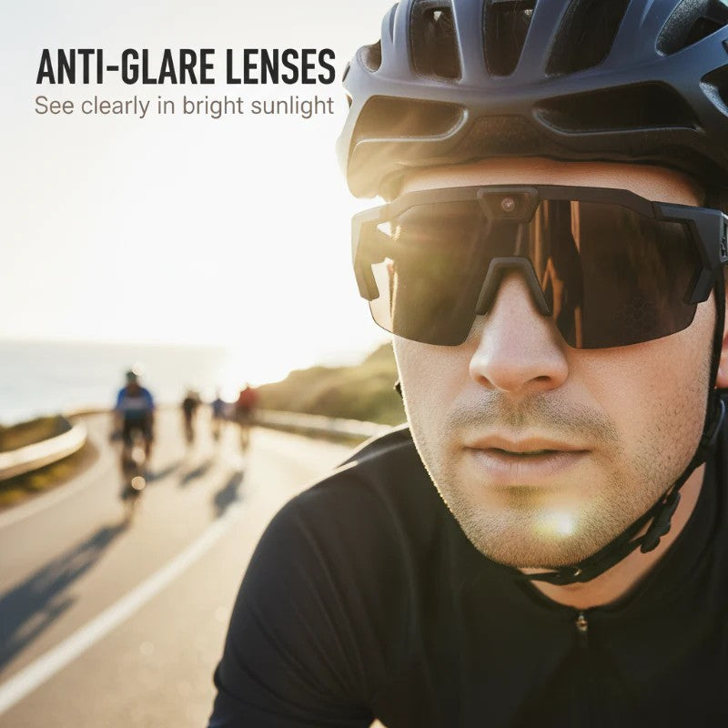 🎁 Topaanbieding: 49% KORTING 🔥【All-in-One】 Actie Camera Zonnebril | HD Video & Audio | Draadloze Connectie